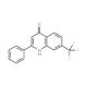 2-Phenyl-7-trifluoromethyl-4-quinolinol (CAS 825620-20-0) - chemical structure image