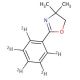 2-Phenyl-d5-4,4-dimethyl-4,5-dihydrooxazole (CAS 639516-58-8) - chemical structure image