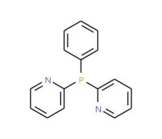 2-[phenyl(pyridin-2-yl)phosphino]pyridine (CAS 68469-71-6) - chemical structure image