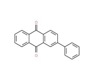 2-Phenylanthraquinone (CAS 6485-97-8) - chemical structure image