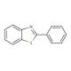 2-Phenylbenzothiazole (CAS 883-93-2) - chemical structure image