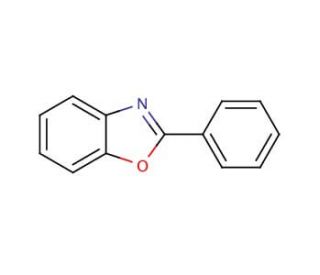 2-Phenylbenzoxazole (CAS 833-50-1) - chemical structure image