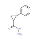 2-Phenylcyclopropanecarbohydrazide - chemical structure image
