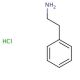 2-Phenylethylamine hydrochloride (CAS 156-28-5) - chemical structure image