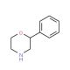 2-phenylmorpholine (CAS 23972-41-0) - chemical structure image