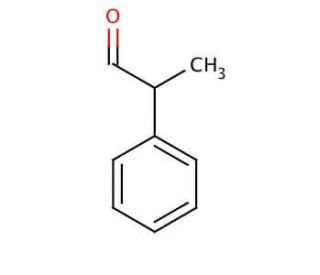 2-Phenylpropionaldehyde (CAS 93-53-8) - chemical structure image