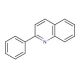 2-Phenylquinoline (CAS 612-96-4) - chemical structure image