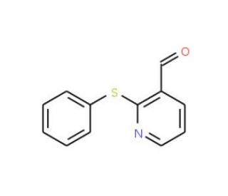 2-(Phenylsulfanyl)nicotinaldehyde - chemical structure image
