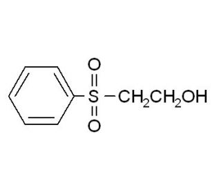 2-(Phenylsulfonyl)ethanol (CAS 20611-21-6) - chemical structure image