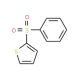 2-(Phenylsulfonyl)thiophene (CAS 22407-40-5) - chemical structure image