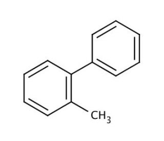 2-Phenyltoluene (CAS 643-58-3) - chemical structure image