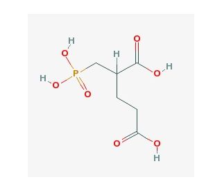2-(Phosphonomethyl)-pentanedioic acid (CAS 173039-10-6) - chemical structure image