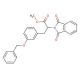 2-Phthalimidyl-3-(3′-benzoxyphenyl)propionic Acid Methyl Ester - chemical structure image
