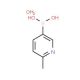 2-Picoline-5-boronic acid hydrate (CAS 1072952-30-7) - chemical structure image