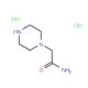 2-Piperazin-1-yl-acetamide dihydrochloride - chemical structure image