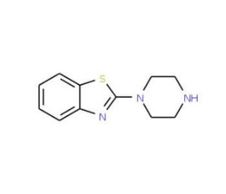 2-Piperazin-1-yl-benzothiazole (CAS 55745-83-0) - chemical structure image
