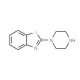2-Piperazin-1-yl-benzothiazole (CAS 55745-83-0) - chemical structure image