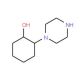 2-Piperazin-1-yl-cyclohexanol - chemical structure image