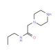 2-Piperazin-1-yl-N-propylacetamide (CAS 39890-48-7) - chemical structure image