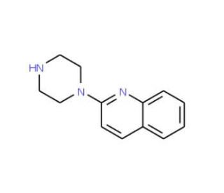 2-Piperazin-1-yl-quinoline (CAS 4774-24-7) - chemical structure image