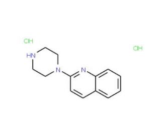 2-Piperazin-1-yl-quinoline dihydrochloride - chemical structure image