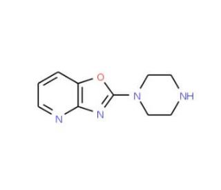 2-Piperazin-1-yl[1,3]oxazolo[4,5-b]pyridine - chemical structure image