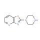 2-Piperazin-1-yl[1,3]oxazolo[4,5-b]pyridine - chemical structure image