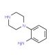 2-Piperazin-1-ylaniline (CAS 13339-02-1) - chemical structure image
