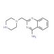 2-(piperazin-1-ylmethyl)quinazolin-4-amine - chemical structure image