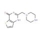 2-(piperazin-1-ylmethyl)thieno[3,2-d]pyrimidin-4(3H)-one - chemical structure image
