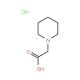 2-(piperidin-1-yl)acetic acid hydrochloride (CAS 3235-68-5) - chemical structure image