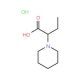 2-Piperidin-1-yl-butyric acid hydrochloride - chemical structure image
