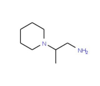 2-(piperidin-1-yl)propan-1-amine (CAS 54151-70-1) - chemical structure image