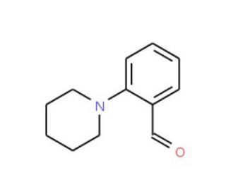 2-Piperidin-1-ylbenzaldehyde (CAS 34595-26-1) - chemical structure image