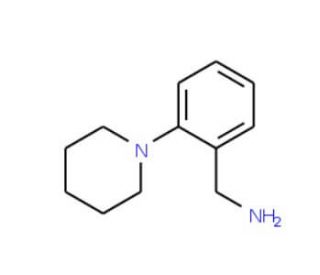 2-Piperidin-1-ylbenzylamine (CAS 72752-54-6) - chemical structure image