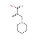 2-Piperidin-1-ylmethyl acrylic acid (CAS 4969-03-3) - chemical structure image