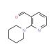 2-Piperidin-1-ylpyridine-3-carboxaldehyde (CAS 34595-22-7) - chemical structure image