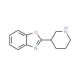 2-piperidin-3-yl-1,3-benzoxazole (CAS 51785-15-0) - chemical structure image
