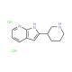 2-Piperidin-3-yl-1H-pyrrolo[2,3-b]pyridinedihydrochloride - chemical structure image