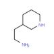 (2-piperidin-3-ylethyl)amine (CAS 90000-30-9) - chemical structure image