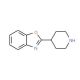 2-Piperidin-4-yl-1,3-benzoxazole (CAS 51784-03-3) - chemical structure image