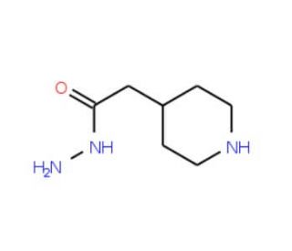 2-Piperidin-4-ylacetohydrazide - chemical structure image