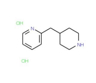 2-Piperidin-4-ylmethylpyridine dihydrochloride - chemical structure image