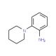 2-Piperidinoaniline (CAS 39643-31-7) - chemical structure image
