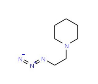 2-Piperidinoethylazide (CAS 138373-73-6) - chemical structure image