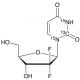 2′,2′-Difluoro-2′-deoxyuridine-13C,15N2 (CAS 1233921-75-9) - chemical structure image