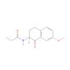 2-Propanamido-7-methoxy-3,4-dihydronaphthalen-1-(2H)-one (CAS 88058-66-6) - chemical structure image