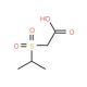 2-(propane-2-sulfonyl)acetic acid (CAS 135242-40-9) - chemical structure image