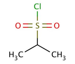 2-Propanesulfonyl chloride (CAS 10147-37-2) - chemical structure image