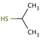 2-Propanethiol (CAS 75-33-2) - chemical structure image